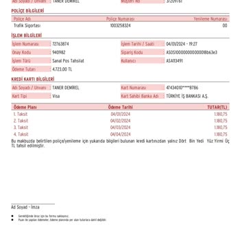 Sigortam.net Fiyat Farkı Şaşkınlığı