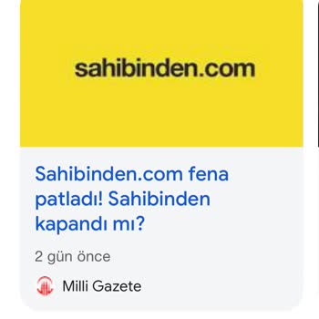 Sahibinden Para Ver Hizmet Alma