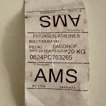 Pegasus Hasarlı Bagaj Sorunu