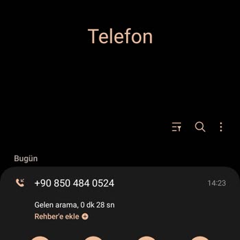 0850 484 05 24 Numaralı Tarafından Arandım