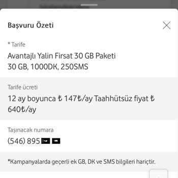 Vodafone Hakkımı Yediniz Bu Ayıp Sizin!