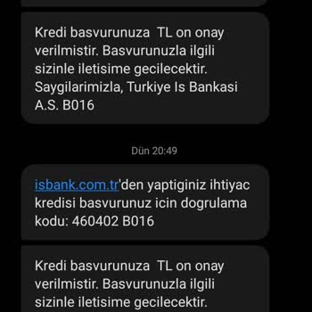 İş Bankası Kredi Ön Onayı