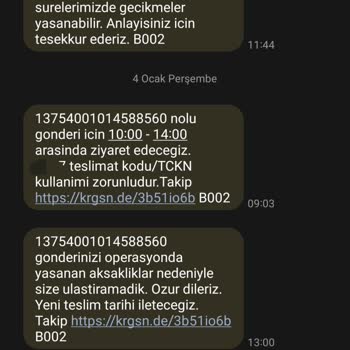 Kargomsende Kargomu Teslim Etmiyor