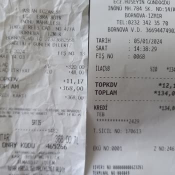 Türk Eczacılar Birliği Eczane Deneyimimizden Dolayı Duyduğumuz Memnuniyetsizlik