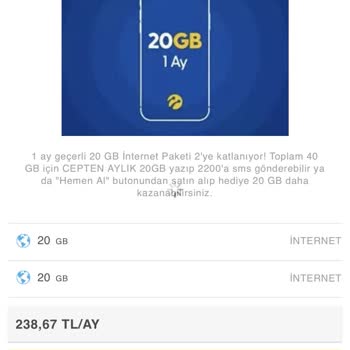 Turkcell Paket Alım Problemimi Çözmüyor