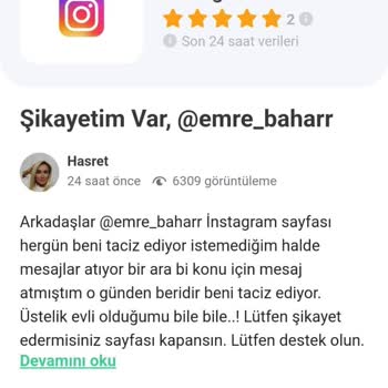 Guncelsikayetlerimiz.com Adımıza Açılan Asılsın Suçlama