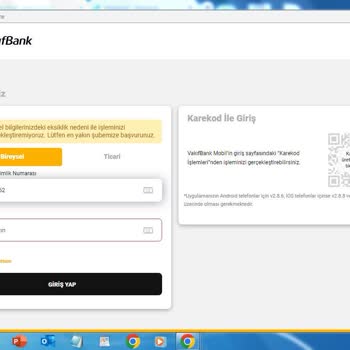 VakıfBank Giriş Giriş Yapamıyorum