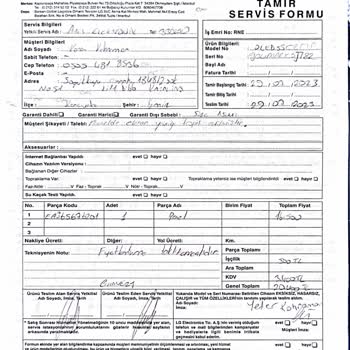 LG OLED TV Renk Bozulmaları Ve Servis Ücretleri