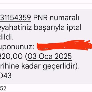 Kamil Koç Biletin Kupona Çevrilmesi, Para İadesi Yapılmaması