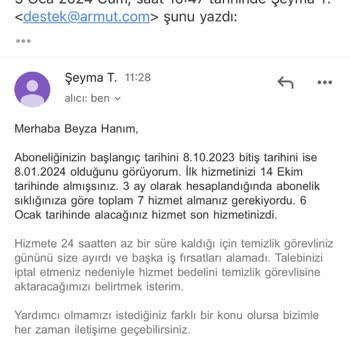 Armut Ne Hizmet Veriyorlar Ne Para İadesi!