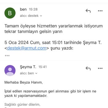 Armut Ne Hizmet Veriyorlar Ne Para İadesi!