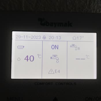 Baymak Isı Pompası Parça Bekleme