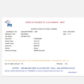 Gediz Elektrik Perakende Selamlar Sunarım Size