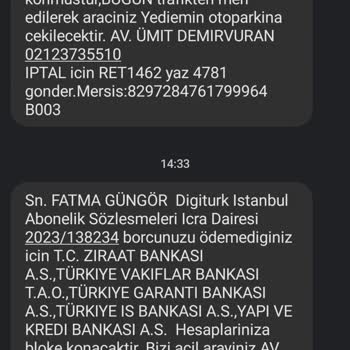 Digiturk Deprem Mağduru Olmama Rağmen İcraya Verdi