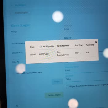 Turkcell Kendi Adıma Kayıtlı Olmayan Numara Nedeniyle Kara Listeye Alınma Sorunu