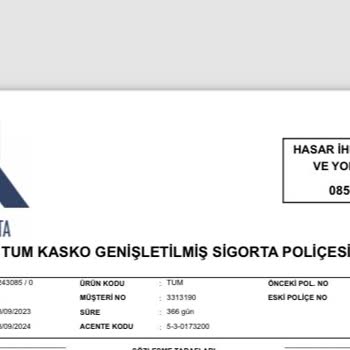 Mellce Sigorta Ücretimi İade Edin