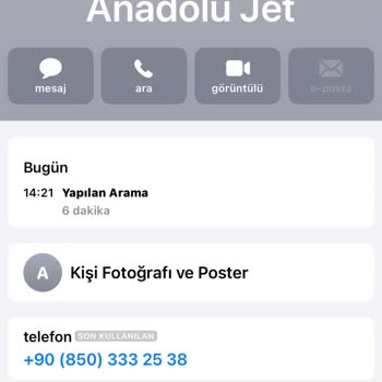 Bilet İptali Dün Alınan Anadolu Jet