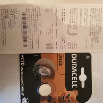 Duracell 2032 Düğme Pil Problemi Hakkında.