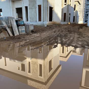 Antalya Büyükşehir Belediyesi İnşaat Sesleri Ve Çamuru