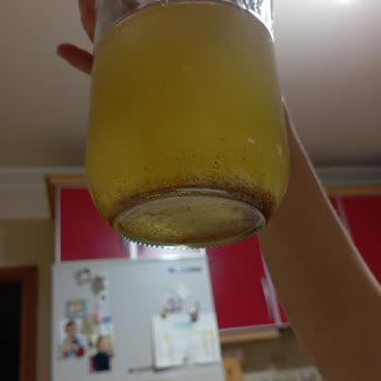 Kristal Yağları K****** R****** Zeytinyağı Tenekesi İçinde Pas