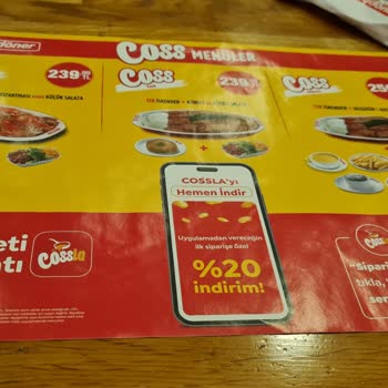 Antalya Erasta Baydöner Sipariş Faciası