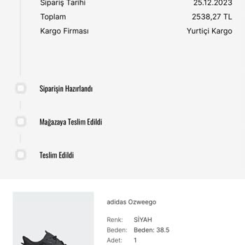 Sneaks Up İndirim Döneminde Alınan Ürünü Teslim Edemiyor