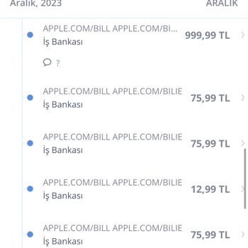 Apple Habersiz Para Çekme