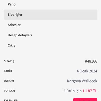 Satinal.com Düdüklü Tencerem Gelmedi