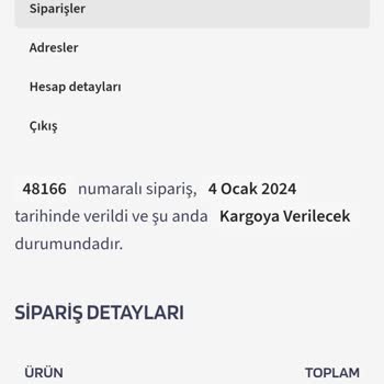 Satinal.com Düdüklü Tencerem Gelmedi