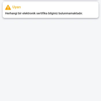 E-Güven E-İmza'mın İptal Edilmesini Ve Paramın İade Edilmesini İstiyorum
