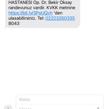 Özel Ümit Hastanesi İlgisizlik Ve Hiçbir Dönüş Alamadım