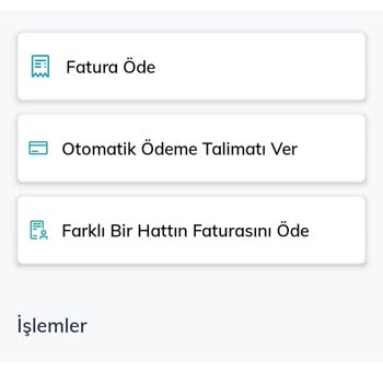 Vizyon Elektrik Telefon Faturası