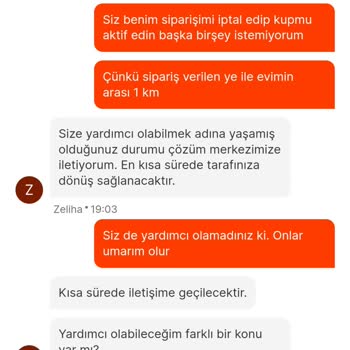 Migros Yemek Ve KFC Sipariş Saçmalığı