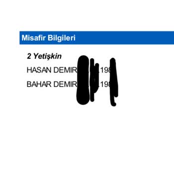 Tatilbudur Extra Ücret Talep Etti. Erken Rezervasyon Hikaye