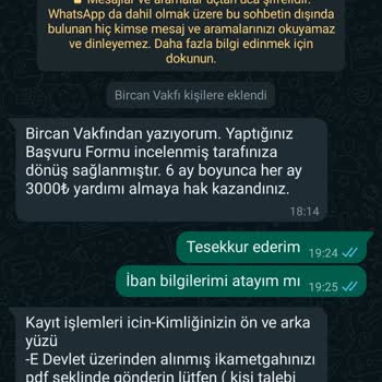 Birkan Vakfı (Burs Başvurusu) Vakıf Burs Başvurusuyla İlgili Endişeler
