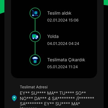 Sendeo Trendyol Üzerinden Verilen Siparişin Kargo Sorunu