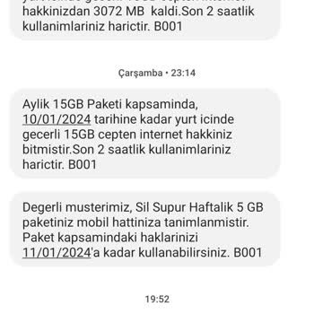 Türk Telekom Sosyal Medya Sınırsız İnternetim Bitiyor