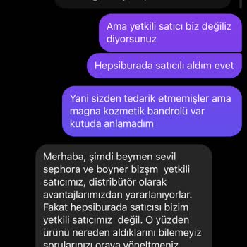 Mm Magna Kozmetik Müşteriye Tahammülü Yok