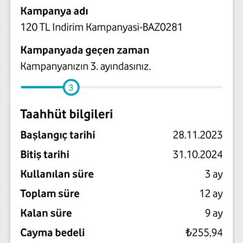 Vodafone Haberim Ve Onayımı Almadan Tarife Uygulanmış