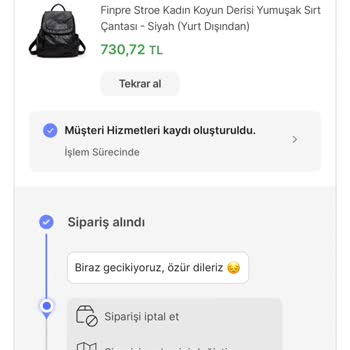 Hepsiburada Ürün Tedarik Edilemiyor