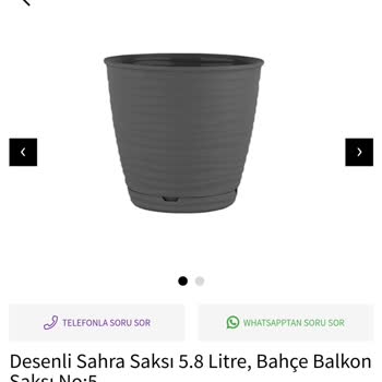Kumbaraavm.com 7 Adet Saksı Siparişi Elimde Yok Ödediğim Halde
