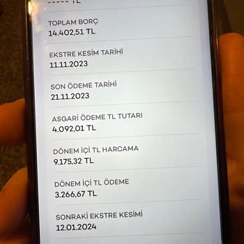 Akbank Ödediğim Ekstremi Ödemedim Gösteriyor Borcumun Miktarı Düşmüyor