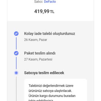 Hepsiburada 1 Ayı Aşkın Süredir İademi Sonuçlandırmıyor