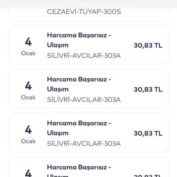 Belbim (İstanbulkart) 303A Silivri-Avcılar Otobüsünde İade Alamama!
