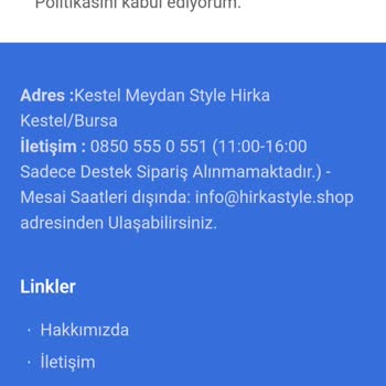 Hirkastyle.shop Kötü Deneyim: Polar Kazak Mağduriyeti