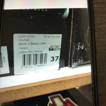 Harley-Davidson Bot Yağmurda Ve Karda Mavi Renge Dönen Harley Davidson Marka Bot.