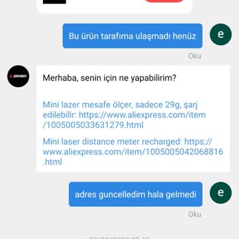 Aliexpress Ten Parasını Ödediğim Halde Lazermetre Alamadım