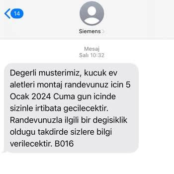 Siemens Ev Aletleri Antalya Müşteri Hizmetleri İlgisizliği