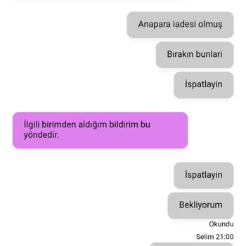 Casivera Ödeme Yapmıyor. Kesinlikle