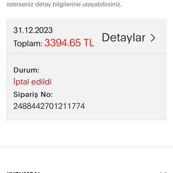 DS Damat Haksız Ürün İptali